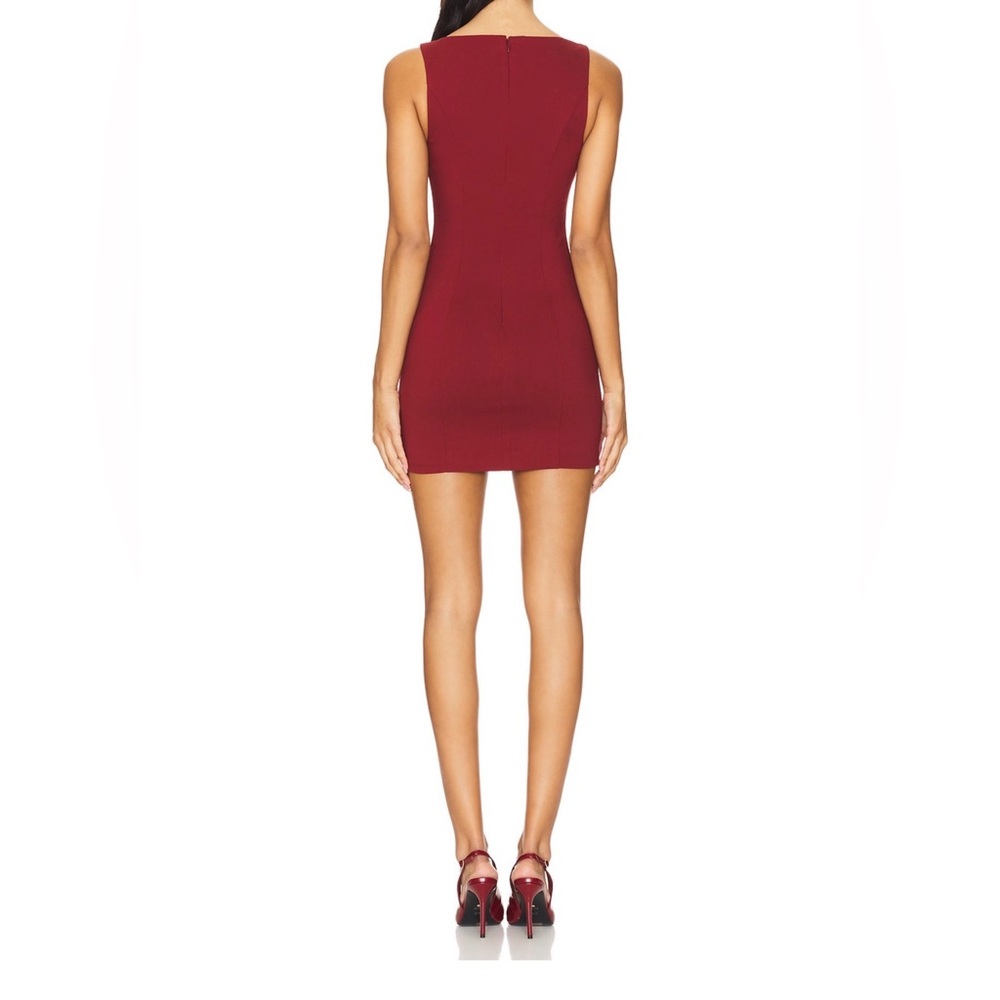 Camila Coelho Rich Red Mini Dress - Picture 4 of 9